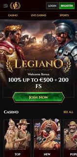 Legiano Online Casino: Erfahrungsbericht zum Online-Videospielsystem